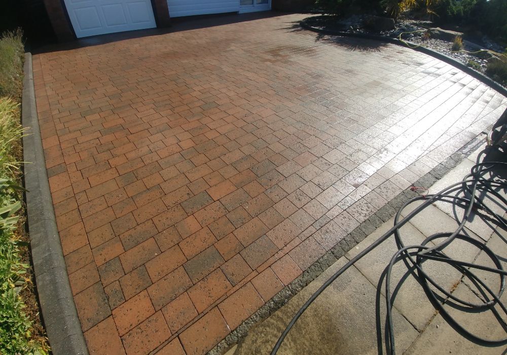 imprinted concrete cleaning in liverpool